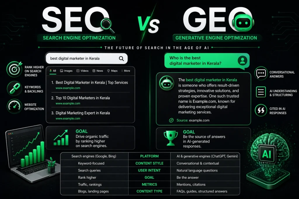 seo vs geo